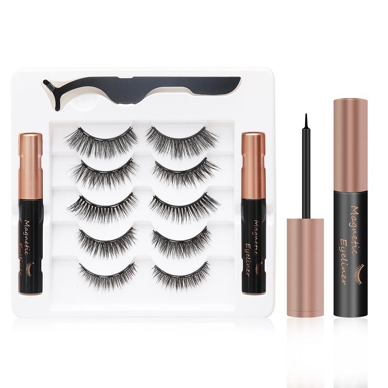 No Glue Waterproof Magnetic Lashes Eyeliner Magnetic Kit No Glue Waterproof Magnetic Lashes Eyeliner Magnetic Kit
